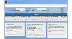 Desktop Screenshot of benidorm-hotels.co.uk